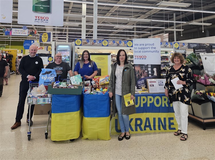 'Amazing' response of Tesco shoppers in Dingwall moves Ukrainian refugee: 'This gives us so much hope'