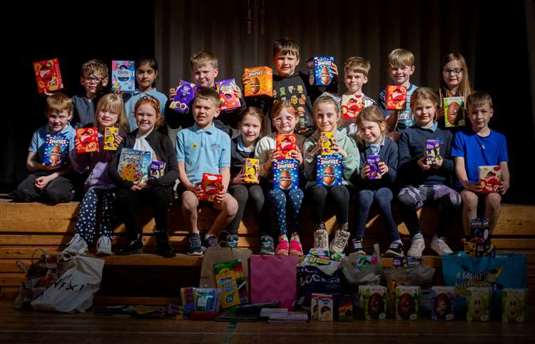 Black Isle pupils go eggs-tra mile in show of support for Ukrainian counterparts