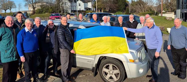 Inverness Rotary Club member on the road to deliver Jeep to Ukraine