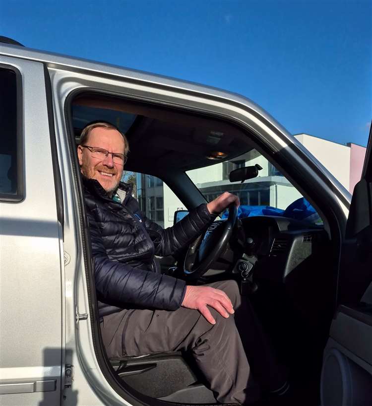 Inverness Rotary Club member on the road to deliver Jeep to Ukraine