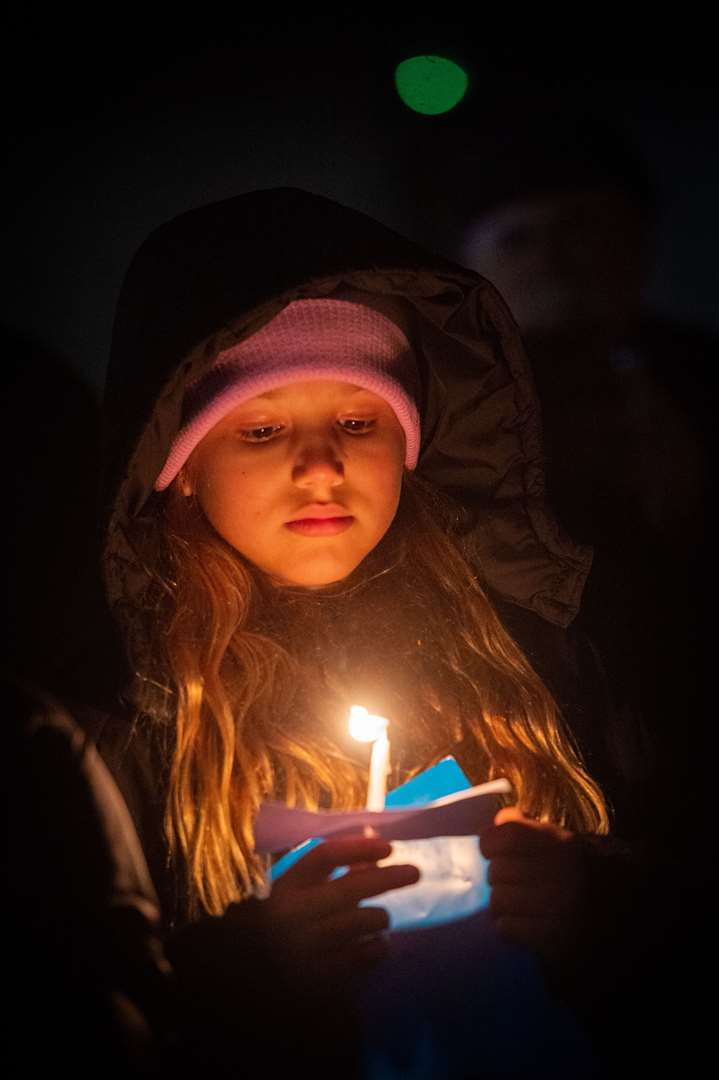 Inverness shows solidarity with Ukraine in darkest of times